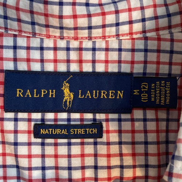 Ralph Lauren Dress shirt Kids Medium (10-12). NWOT - Picture 6 of 7